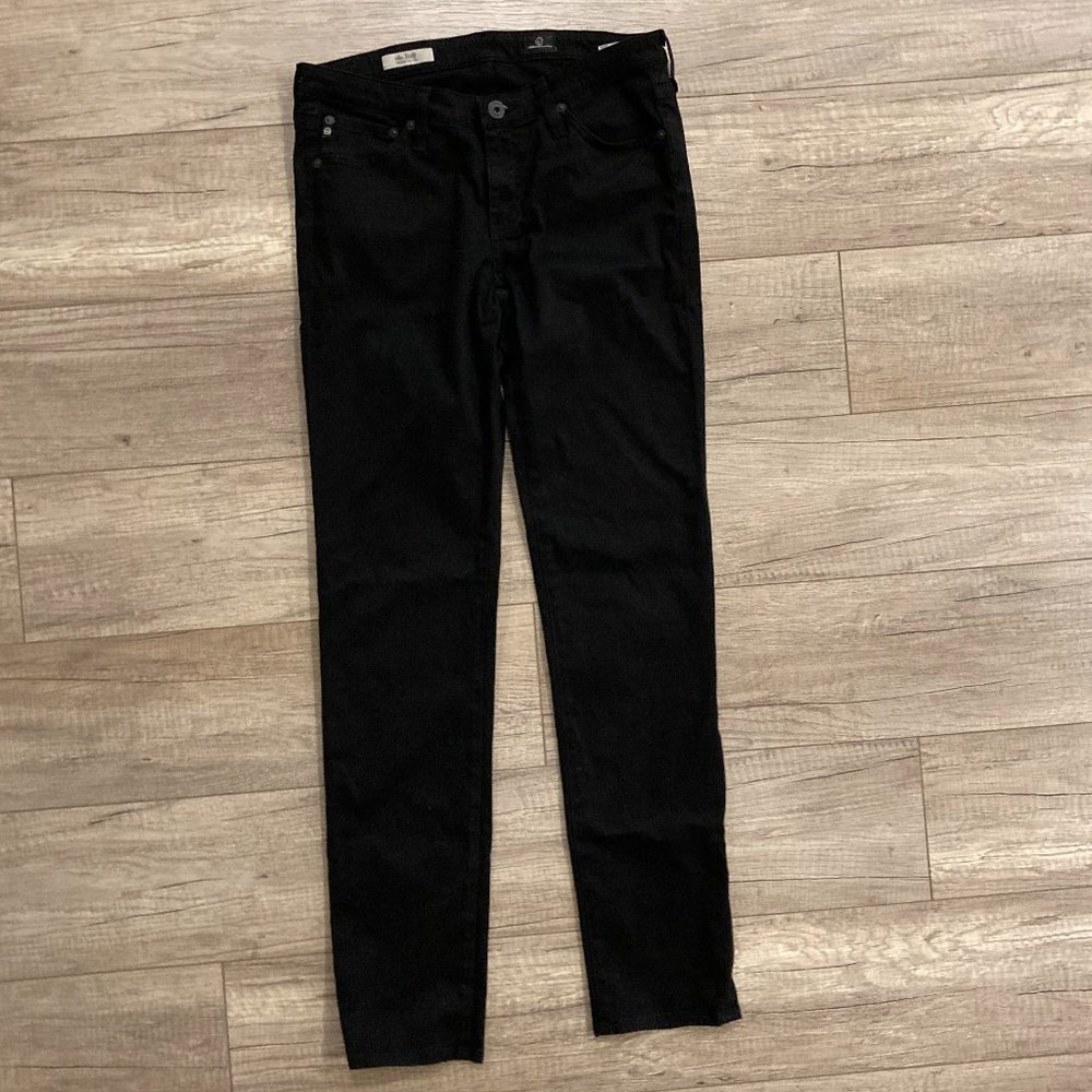Women's Black AG The Stilt Cigarette Jeans - Size 28 R